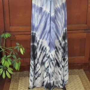 Sugar & Cream Tie-Dye Halter Maxi Dress